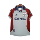 Camisa Bayern de Munique Retrô 1998/1999 Vermelha e Cinza - Adidas