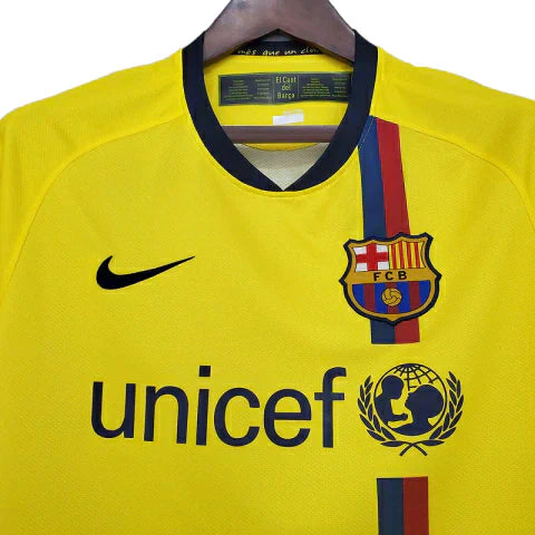 Camisa Barcelona Retrô 2008/2009 Amarela - Nike