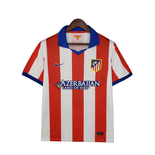 Camisa Atlético de Madrid Retrô 2014/2015 Branca e Vermelha - Nike