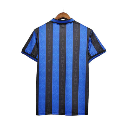 Camisa Atalanta 1996/97 Asics Azul Retrô