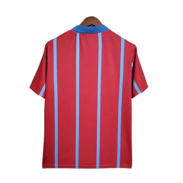 Camisa Aston Villa Retrô 1993/1995 Vermelha - Asics