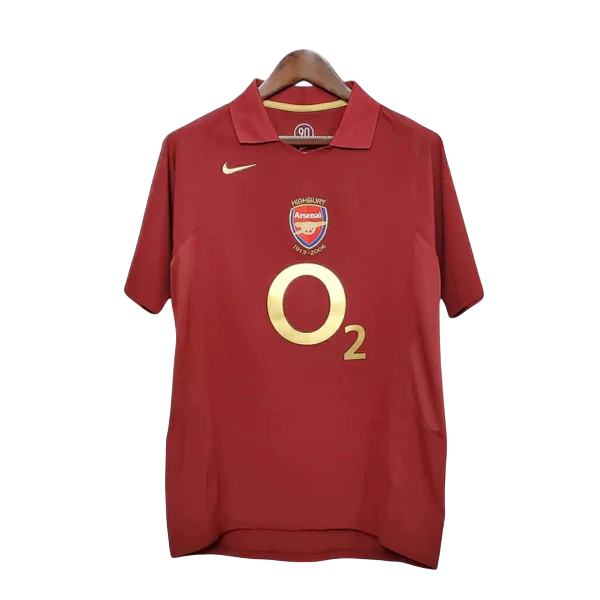 Camisa Arsenal Retrô 2005/2006 Vinho - Nike