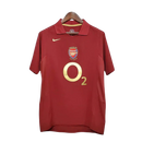Camisa Arsenal Retrô 2005/2006 Vinho - Nike