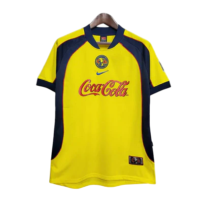 Camisa América-MEX Retrô 2001-2002 Amarela - Nike