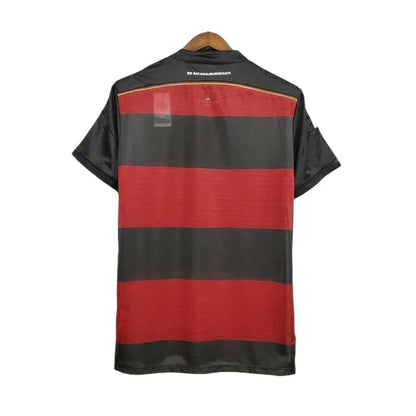 Camisa Alemanha 2014 Preto e Vermelha Retrô