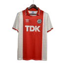 Camisa Ajax Retrô 1990-1992 Vermelha e Branca - Umbro