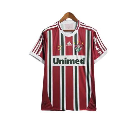 Camisa Fluminense I 2012 Adidas Retro Masculina - Tricolor Unimed
