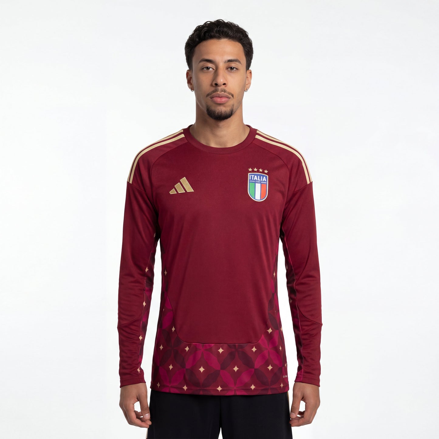 Camisa Itália Goleiro I 2026 - Torcedor Masculina