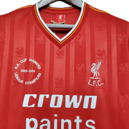 Camisa Liverpool 1985/86 Vermelha Retrô