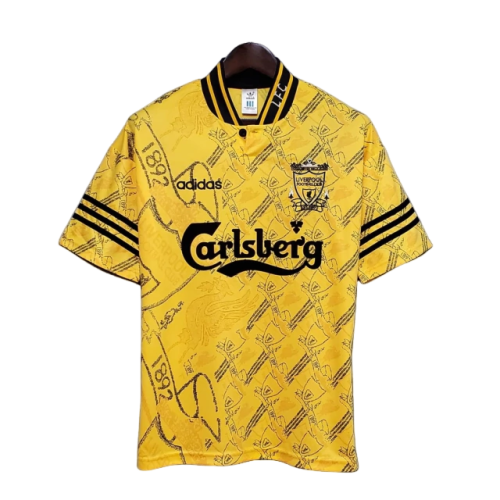 Camisa Liverpool Retrô 1994/1996 Amarela - Adidas