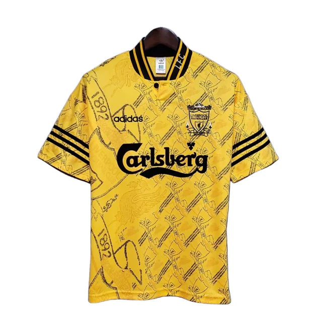 Camisa Liverpool Retrô 1994/1996 Amarela - Adidas