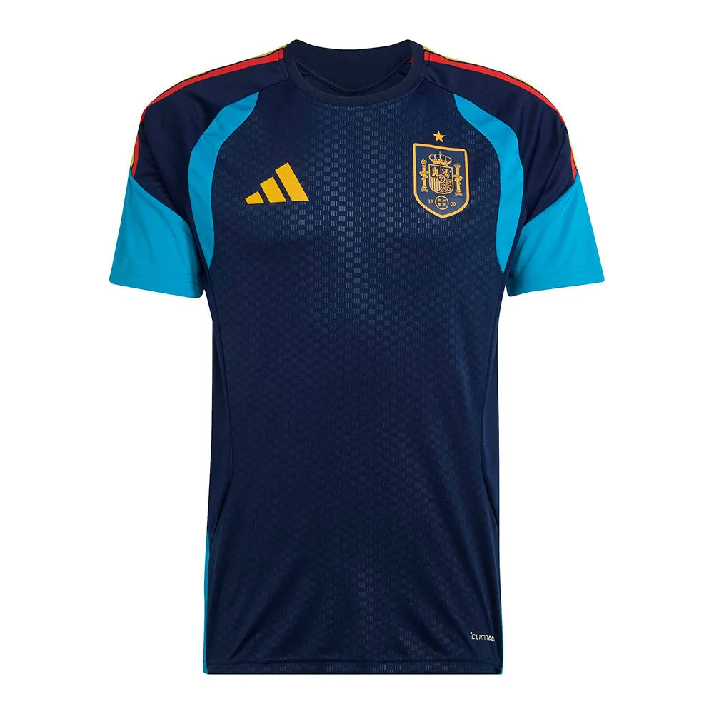 Camisa Espanha Treino 2026 Azul Escuro - Torcedor Masculina