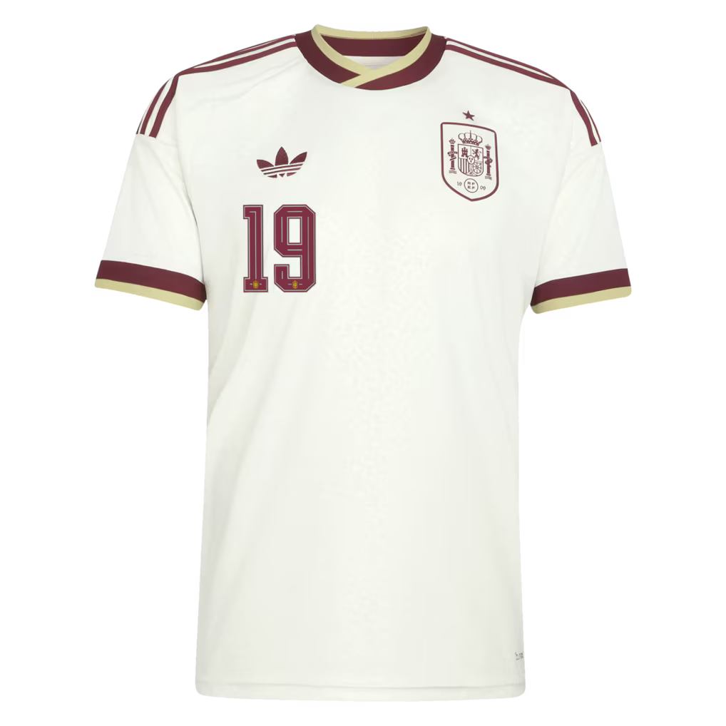 Camisa Espanha Away Copa 2026 - #19 Lamine Yamal - Torcedor
