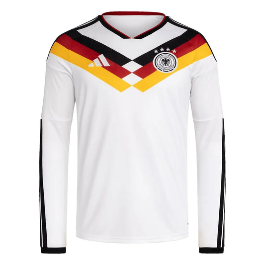 Camisa Manga Longa Alemanha Home 2026 - Torcedor Masculina