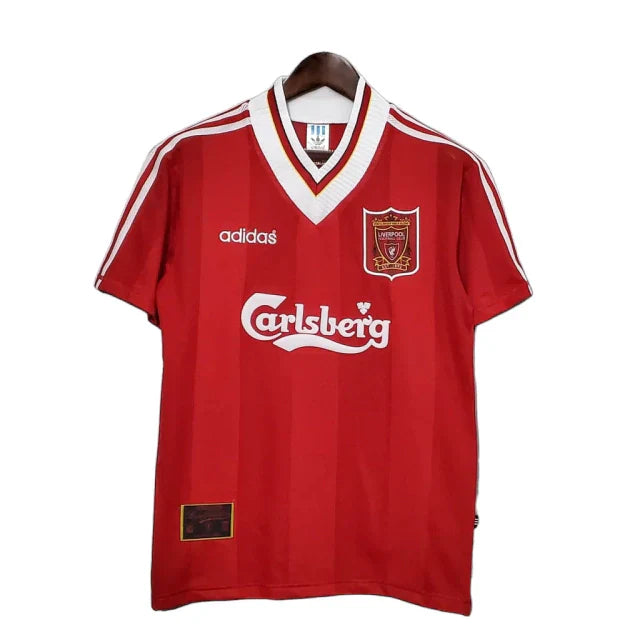 Camisa Liverpool Retrô 1996/1997 Vermelha e Branca - Adidas